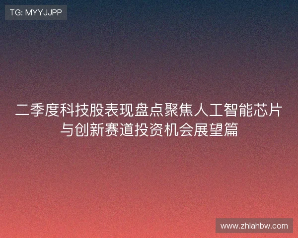 二季度科技股表现盘点聚焦人工智能芯片与创新赛道投资机会展望篇